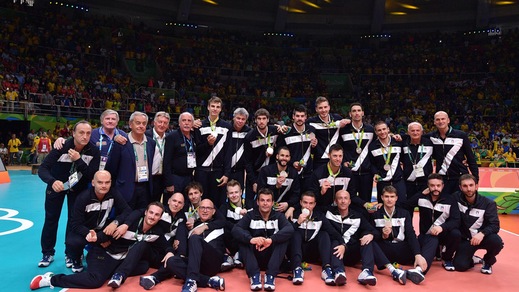 Volley: Rio 2016, share alle stelle per gli Azzurri: 39,3%