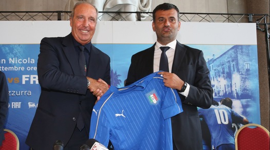 Italia, Ventura pronto al debutto a Bari