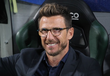 Europa League Sassuolo, Di Francesco: «La Roma deve esserci di esempio»