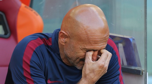 Champions Roma, Spalletti: «Tre rossi in due gare difficili da spiegare»