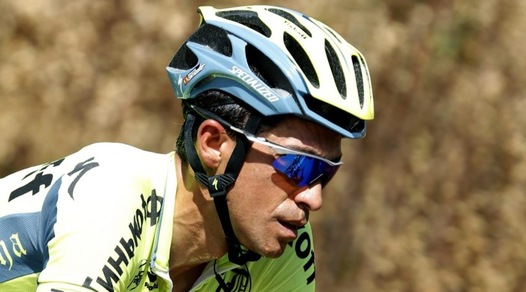 Vuelta, Contador ancora a terra