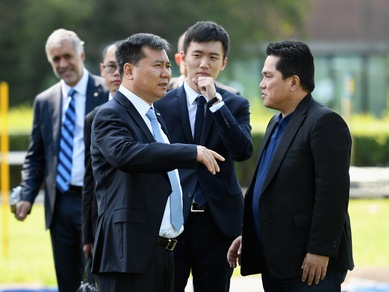 Inter, pranzo Zhang-Thohir-Moratti