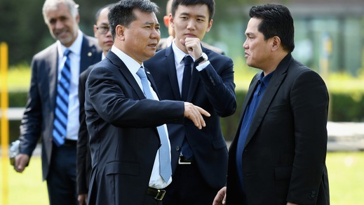 Inter, pranzo Zhang-Thohir-Moratti