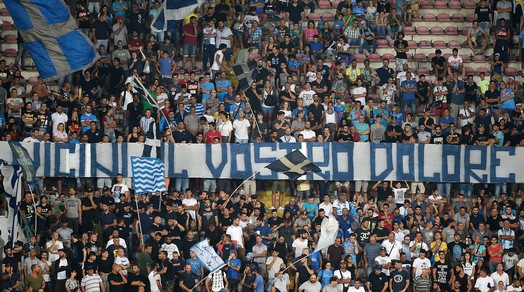 Napoli, anche il San Paolo si commuove per il terremoto: "vicini al vostro dolore"!