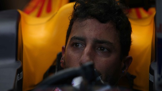 F1, Ricciardo: «Hamilton non ce la farà a rimontare»