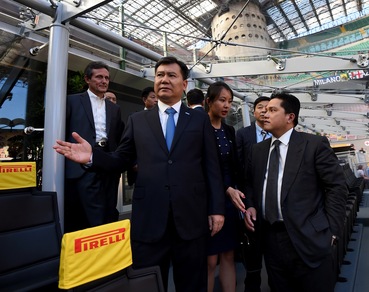 Inter, Thohir e Zhang: «San Siro è centrale nel nostro progetto»