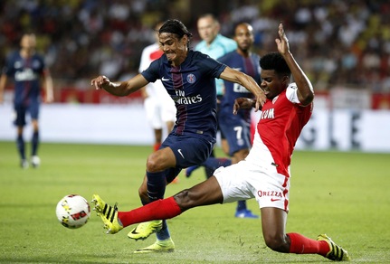 Ligue 1, Monaco-Psg 3-1: Cavani non basta