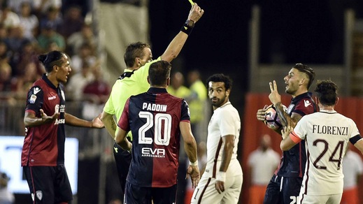 Moviola Serie A, El Shaarawy: rigore. Barella: è fuori area