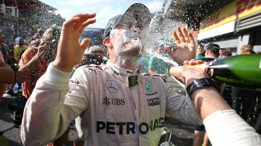 F1 Mercedes, Rosberg: «Weekend perfetto, ora a Monza»