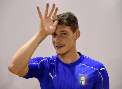 Italia: pose azzurre per Belotti, Romagnoli e Donnarumma
