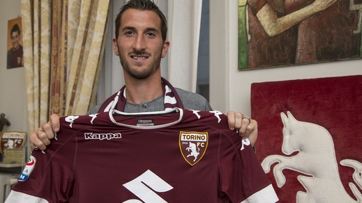Torino, ecco Mirko Valdifiori in maglia granata