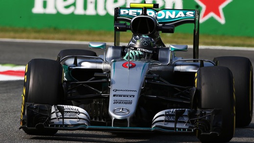 F1 Gp d'Italia: prime libere alla Mercedes, poi le Ferrari