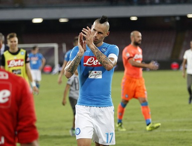 Serie A Napoli: Hamsik, vedi o’Marek com’è fedele
