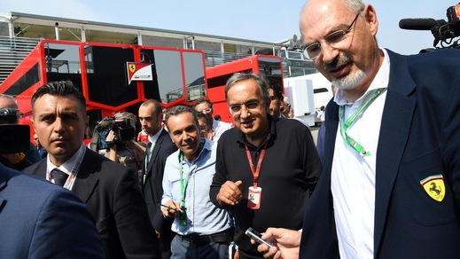F1 Ferrari, Marchionne: «Monza per noi è importantissima»