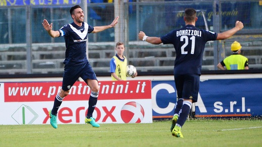 Serie B: Brescia-Frosinone 2-0, la prima vittoria di Brocchi