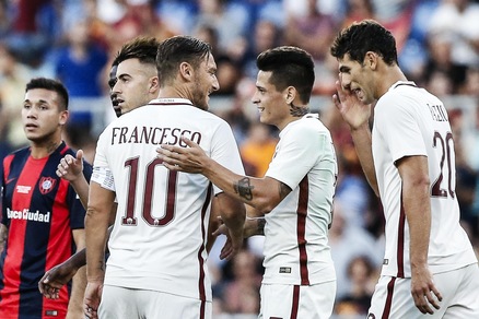 Roma, Totti: «La Juventus? Proveremo a restarle vicino»