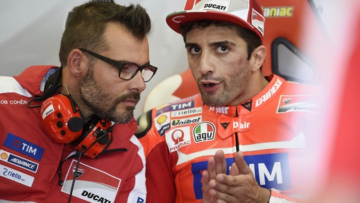 MotoGp Ducati, Iannone: «Peccato per la pioggia»