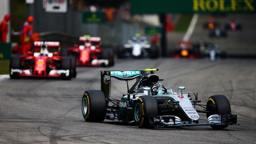 F1 Gp d'Italia: dominio Rosberg, Vettel terzo