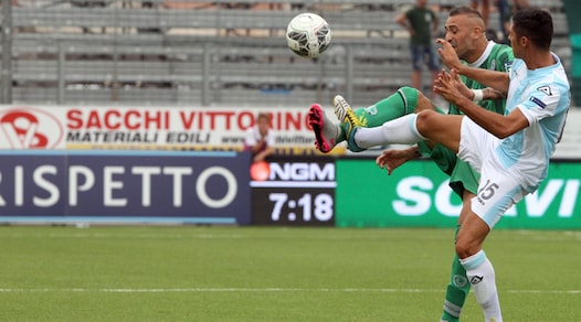 Virtus Entella-Avellino 2-0: prima vittoria per i liguri