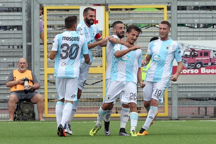 Serie B Entella-Avellino 2-0: Masucci e Caputo in rete