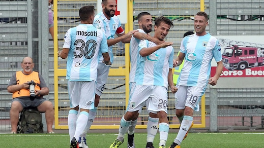 Serie B Entella-Avellino 2-0: Masucci e Caputo in rete