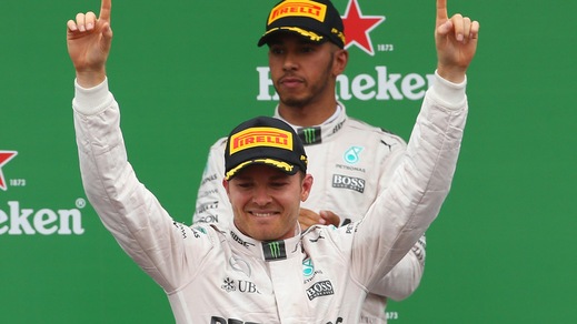 F1, colpo Rosberg: ora il titolo è a 3,50