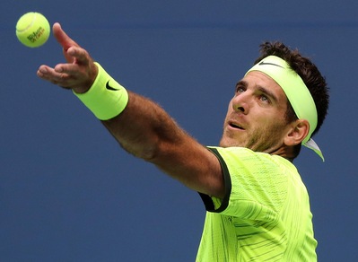 Us Open: Thiem ko, Del Potro vola nei quarti