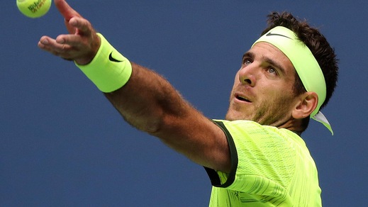 Us Open: Thiem ko, Del Potro vola nei quarti