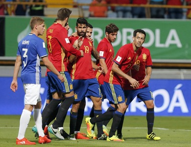 Spagna-Liechtenstein 8-0: goleada della Roja