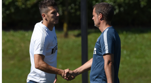 Inter, stretta di mano tra De Boer e Jovetic