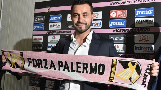 Serie A Palermo, De Zerbi: «Sono pronto all'avventura»