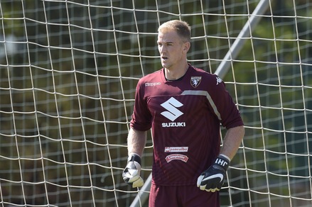Torino, in allenamento c'è Joe Hart e spunta la bandiera inglese
