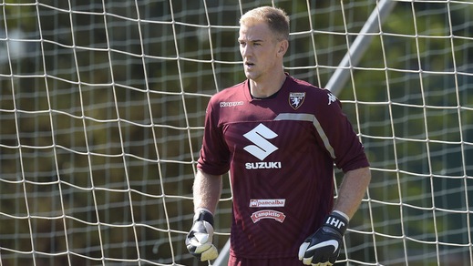 Torino, in allenamento c'è Joe Hart e spunta la bandiera inglese