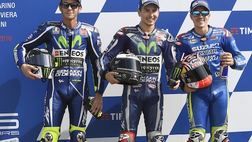 MotoGp, San Marino: sfida in quota Lorenzo-Rossi