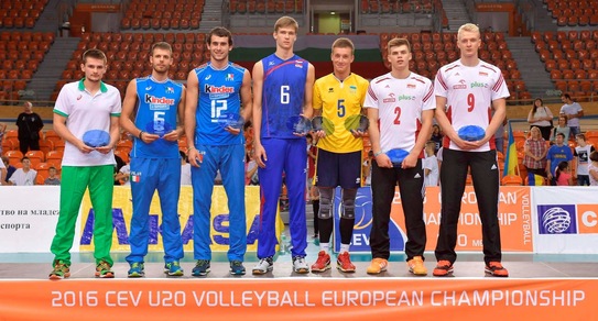 Volley: Europei U. 20, Sbertoli e Galassi nel "dream team"