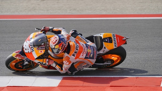 MotoGp: Pedrosa scatenato a Misano, vince davanti a Rossi