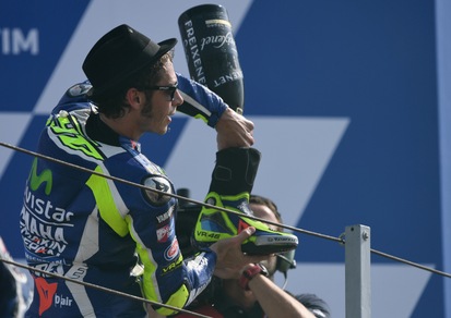 MotoGp Misano, Rossi: «Dato il massimo, Pedrosa troppo veloce»