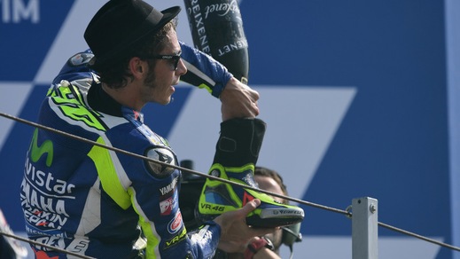 MotoGp Misano, Rossi: «Dato il massimo, Pedrosa troppo veloce»