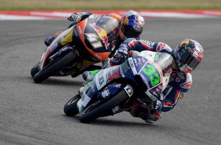 Moto3, Bastianini con la Estrella Galicia nel 2017