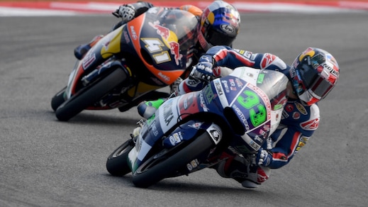 Moto3, Bastianini con la Estrella Galicia nel 2017