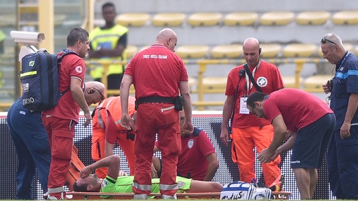 Serie A Cagliari Ionita, frattura al perone. Tornerà tra 5-6 mesi