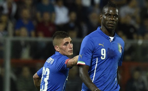 Verratti: «Felice per Balotelli, sarà utile all'Italia»