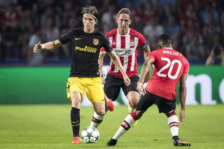 Champions League, Psv-Atletico Madrid 0-1: Simeone, buona la prima