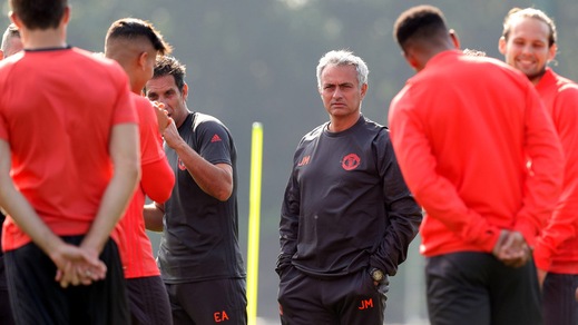 Manchester United, Mourinho prepara la sfida con il Feyenoord