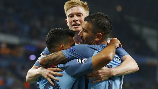 Manchester City-Borussia M. 4-0, Guardiola inizia con un poker
