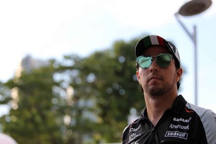 F1 Singapore, Perez: «Vorrei restare alla Force India»