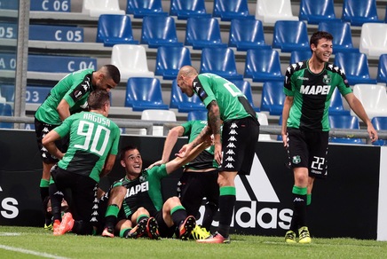 Europa League, Sassuolo-Athletic Bilbao 3-0: spettacolo neroverde con Lirola, Defrel e Politano