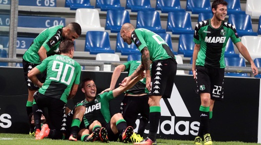 Europa League, Sassuolo-Athletic Bilbao 3-0: spettacolo neroverde con Lirola, Defrel e Politano