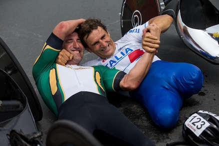 Paralimpiadi, staffetta Handbike: oro all'Italia con Zanardi
