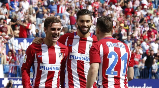 Liga, l’Atletico Madrid cala il pokerissimo